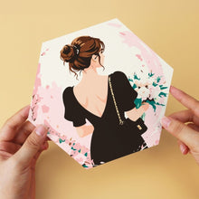 Charger l'image dans la galerie, Mini Série Peinture par Numéros - Hexagones (6 pièces) - Femmes en voyage