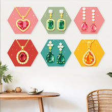 Charger l'image dans la galerie, Mini Série Peinture par Numéros - Hexagones (6 pièces) - Pierres précieuses