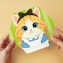 Charger l'image dans la galerie, Mini Série Peinture par Numéros - Hexagones (6 pièces) - Chats en costume