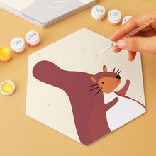 Charger l'image dans la galerie, Mini Série Peinture par Numéros - Hexagones (6 pièces) - Formes de la faune