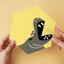 Charger l'image dans la galerie, Mini Série Peinture par Numéros - Hexagones (6 pièces) - Formes de la faune