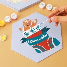 Charger l'image dans la galerie, Mini Série Peinture par Numéros - Hexagones (6 pièces) - Ho Ho Fêtes