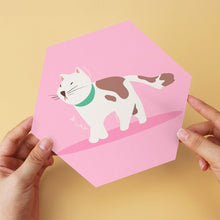 Charger l'image dans la galerie, Mini Série Peinture par Numéros - Hexagones (6 pièces) - Animaux en rose