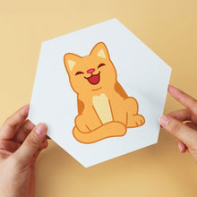 Charger l'image dans la galerie, Mini Série Peinture par Numéros - Hexagones (6 pièces) - Petits chats