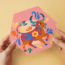 Charger l'image dans la galerie, Mini Série Peinture par Numéros - Hexagones (6 pièces) - Animaux bohèmes