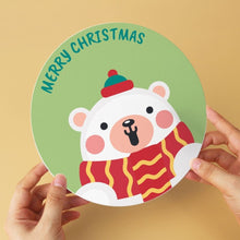 Charger l'image dans la galerie, Mini Série Peinture par Numéros - Disques Ø20cm (6 pièces) - Fantaisie festive