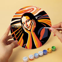Charger l'image dans la galerie, Mini Série Peinture par Numéros - Disques Ø20cm (6 pièces) - Icônes artistiques