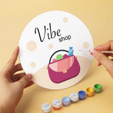 Charger l'image dans la galerie, Mini Série Peinture par Numéros - Disques Ø20cm (6 pièces) - Petits luxes