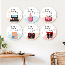 Charger l'image dans la galerie, Mini Série Peinture par Numéros - Disques Ø20cm (6 pièces) - Petits luxes