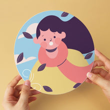 Charger l'image dans la galerie, Mini Série Peinture par Numéros - Disques Ø20cm (6 pièces) - Petits instants