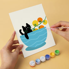 Charger l'image dans la galerie, Mini Série Peinture par Numéros 15x20cm (6 pièces) - Cuisine Cat-o-mato