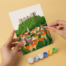 Charger l'image dans la galerie, Mini Série Peinture par Numéros 15x20cm (6 pièces) - Le monde en couleurs