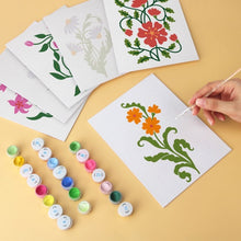 Charger l'image dans la galerie, Mini Série Peinture par Numéros 15x20cm (6 pièces) - Illustrations florales