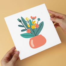 Charger l'image dans la galerie, Mini Série Peinture par Numéros 20x20cm (6 pièces) - Bouquets minimalistes