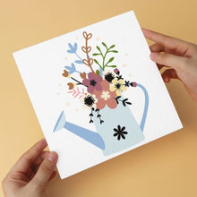 Charger l'image dans la galerie, Mini Série Peinture par Numéros 20x20cm (6 pièces) - Fleurs et arrosoir