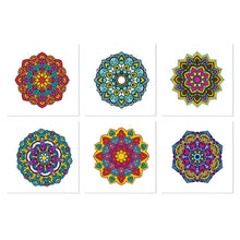 Charger l'image dans la galerie, Mini Série Peinture par Numéros 20x20cm (6 pièces) - Mandalas kaléidoscopiques Figured'Art