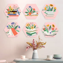 Charger l'image dans la galerie, Mini Série Peinture par Numéros - Hexagones (6 pièces) - Livres fleuris
