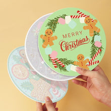 Charger l'image dans la galerie, Mini Série Peinture par Numéros - Disques Ø20cm (6 pièces) - Gourmandises de Noël