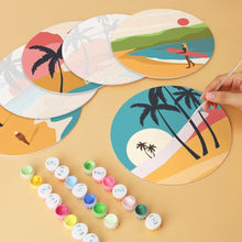 Charger l'image dans la galerie, Mini Série Peinture par Numéros - Disques Ø20cm (6 pièces) - Rêveries