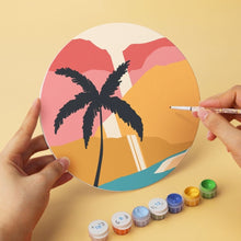 Charger l'image dans la galerie, Mini Série Peinture par Numéros - Disques Ø20cm (6 pièces) - Rêveries