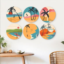 Charger l'image dans la galerie, Mini Série Peinture par Numéros - Disques Ø20cm (6 pièces) - Rêveries