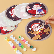 Charger l'image dans la galerie, Mini Série Peinture par Numéros - Disques Ø20cm (6 pièces) - Joyeux et doux