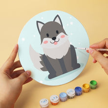Charger l'image dans la galerie, Mini Série Peinture par Numéros - Disques Ø20cm (6 pièces) - Contes de la forêt