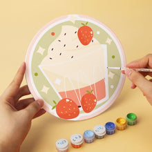 Charger l'image dans la galerie, Mini Série Peinture par Numéros - Disques Ø20cm (6 pièces) - Douce saison