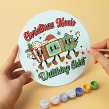 Charger l'image dans la galerie, Mini Série Peinture par Numéros - Disques Ø20cm (6 pièces) - Vœux chaleureux de Noël