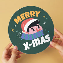 Charger l'image dans la galerie, Mini Série Peinture par Numéros - Disques Ø20cm (6 pièces) - Joie de Noël 2