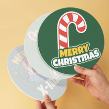Charger l'image dans la galerie, Mini Série Peinture par Numéros - Disques Ø20cm (6 pièces) - Joie de Noël 2