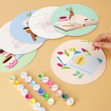 Charger l'image dans la galerie, Mini Série Peinture par Numéros - Disques Ø20cm (6 pièces) - Petits rituels créatifs
