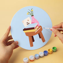 Charger l'image dans la galerie, Mini Série Peinture par Numéros - Disques Ø20cm (6 pièces) - Petits rituels créatifs