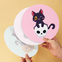 Charger l'image dans la galerie, Mini Série Peinture par Numéros - Disques Ø20cm (6 pièces) - Chatons d'Halloween