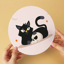 Charger l'image dans la galerie, Mini Série Peinture par Numéros - Disques Ø20cm (6 pièces) - Chats effrayants