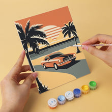 Charger l'image dans la galerie, Mini Série Peinture par Numéros 15x20cm (6 pièces) - Horizons vintage