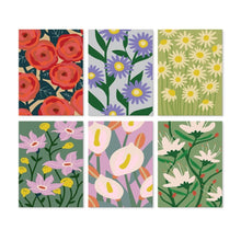 Charger l'image dans la galerie, Mini Série Peinture par Numéros 15x20cm (6 pièces) - Fleurs éclatantes Figured'Art