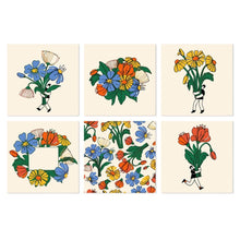Charger l'image dans la galerie, Mini Série Peinture par Numéros 20x20cm (6 pièces) - Fleurs choisies à la main Figured'Art