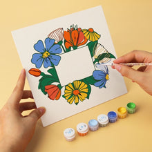 Charger l'image dans la galerie, Mini Série Peinture par Numéros 20x20cm (6 pièces) - Fleurs choisies à la main