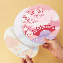 Charger l'image dans la galerie, Mini Série Peinture par Numéros - Disques Ø20cm (6 pièces) - Paysages rêveurs 1