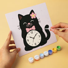 Charger l'image dans la galerie, Mini Série Peinture par Numéros 20x20cm (6 pièces) - Chats tic-tac