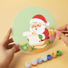 Charger l'image dans la galerie, Mini Série Peinture par Numéros - Disques Ø20cm (6 pièces) - Petits instants joyeux