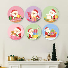 Charger l'image dans la galerie, Mini Série Peinture par Numéros - Disques Ø20cm (6 pièces) - Petits instants joyeux