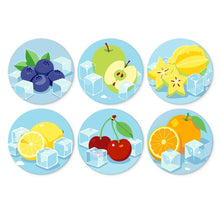 Charger l'image dans la galerie, Mini Série Peinture par Numéros - Disques Ø20cm (6 pièces) - Fruits givrés Figured'Art