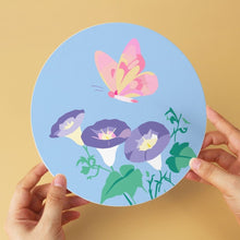 Charger l'image dans la galerie, Mini Série Peinture par Numéros - Disques Ø20cm (6 pièces) - Papillons pastel 2