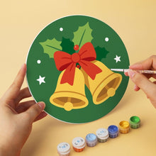 Charger l'image dans la galerie, Mini Série Peinture par Numéros - Disques Ø20cm (6 pièces) - Murmures de Noël