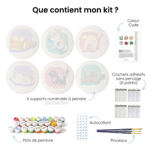 Charger l'image dans la galerie, Mini Série Peinture par Numéros 15x20cm (6 pièces) - Enraciné dans le vert