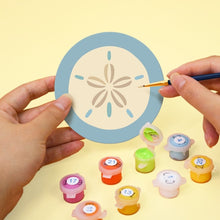 Charger l'image dans la galerie, Peinture par numéros Dessous de Verre 10cm (6 pièces) - Brise Marine