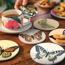 Charger l'image dans la galerie, Peinture par numéros Dessous de Verre 10cm (6 pièces) - Ailes du Printemps