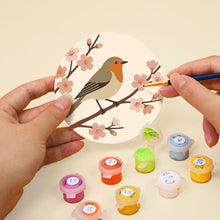 Charger l'image dans la galerie, Peinture par numéros Dessous de Verre 10cm (6 pièces) - Doux Printemps